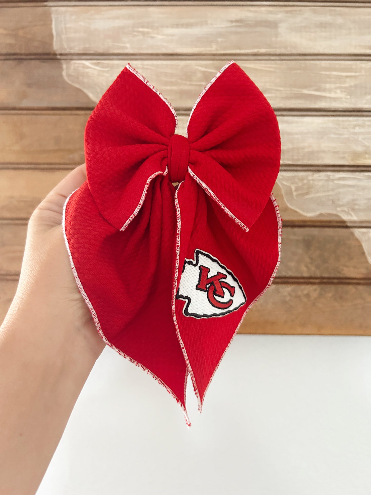 CHIEFS SAILOR BOW - RED