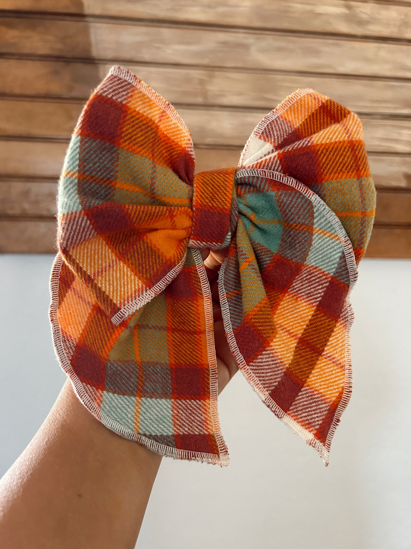 FALL FLANNEL SAILOR BOW