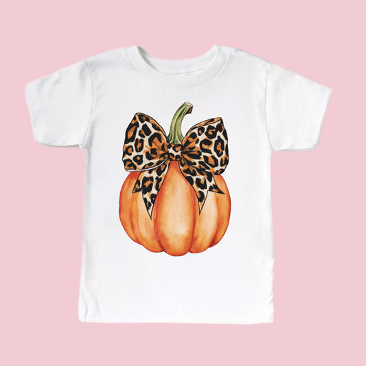 LEOPARD PUMPKIN TEE