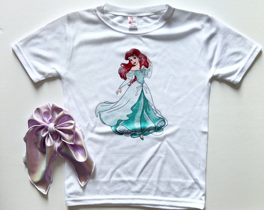 WATERCOLOR ARIEL TEE