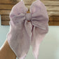 PURPLE SPARKLES SAILOR BOW