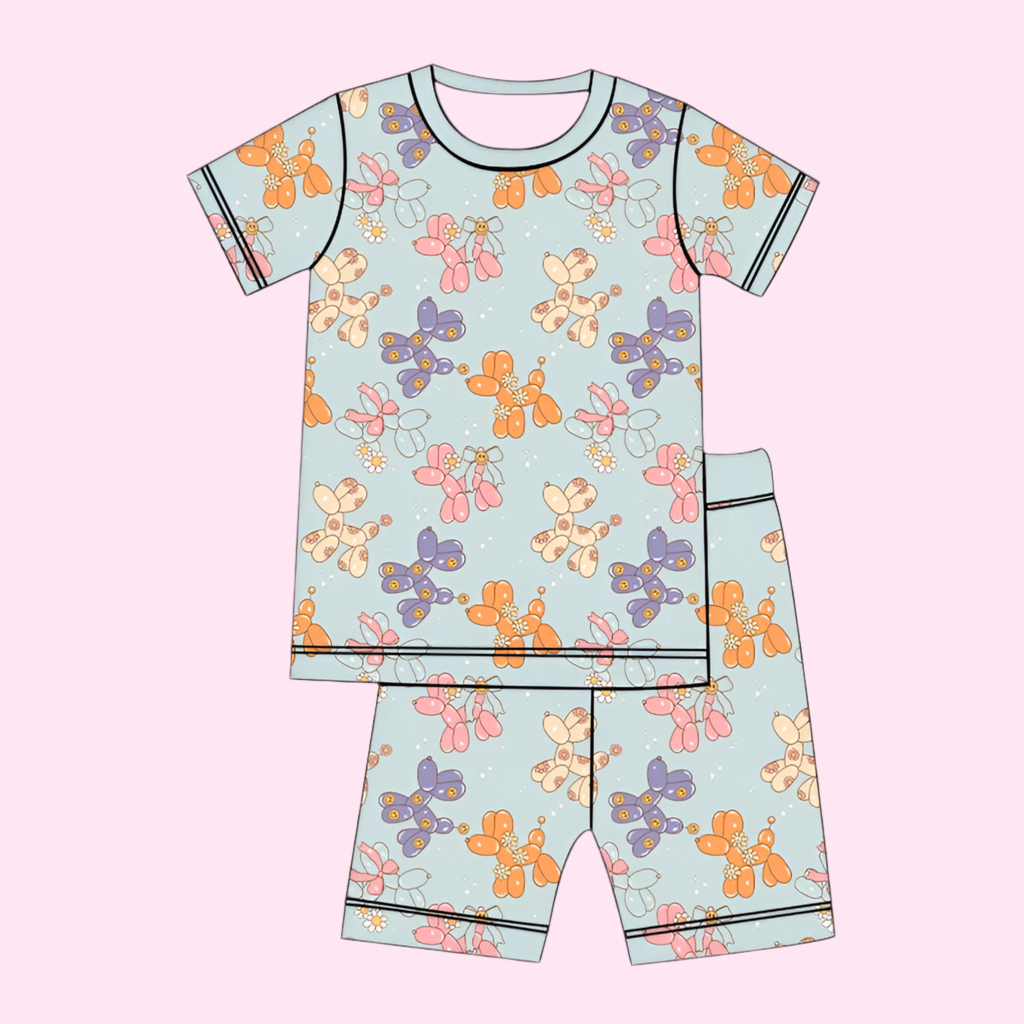 BAMBOO JAMMIES - 2 PIECE SET - RUFF SET