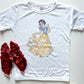 WATERCOLOR SNOW WHITE TEE