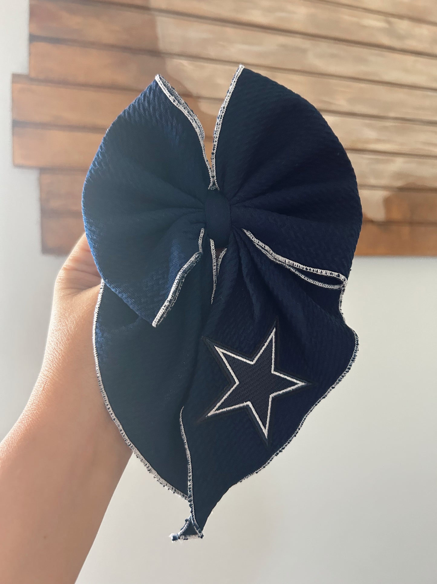 COWBOYS SAILOR BOW - NAVY