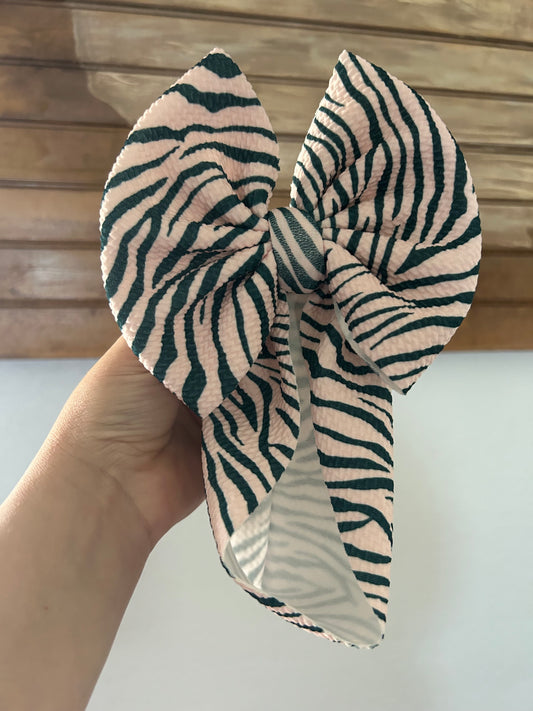 ZEBRA BOW