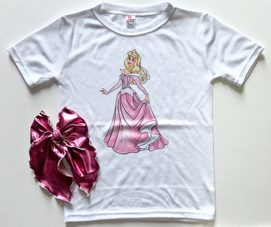 WATERCOLOR SLEEPING BEAUTY TEE