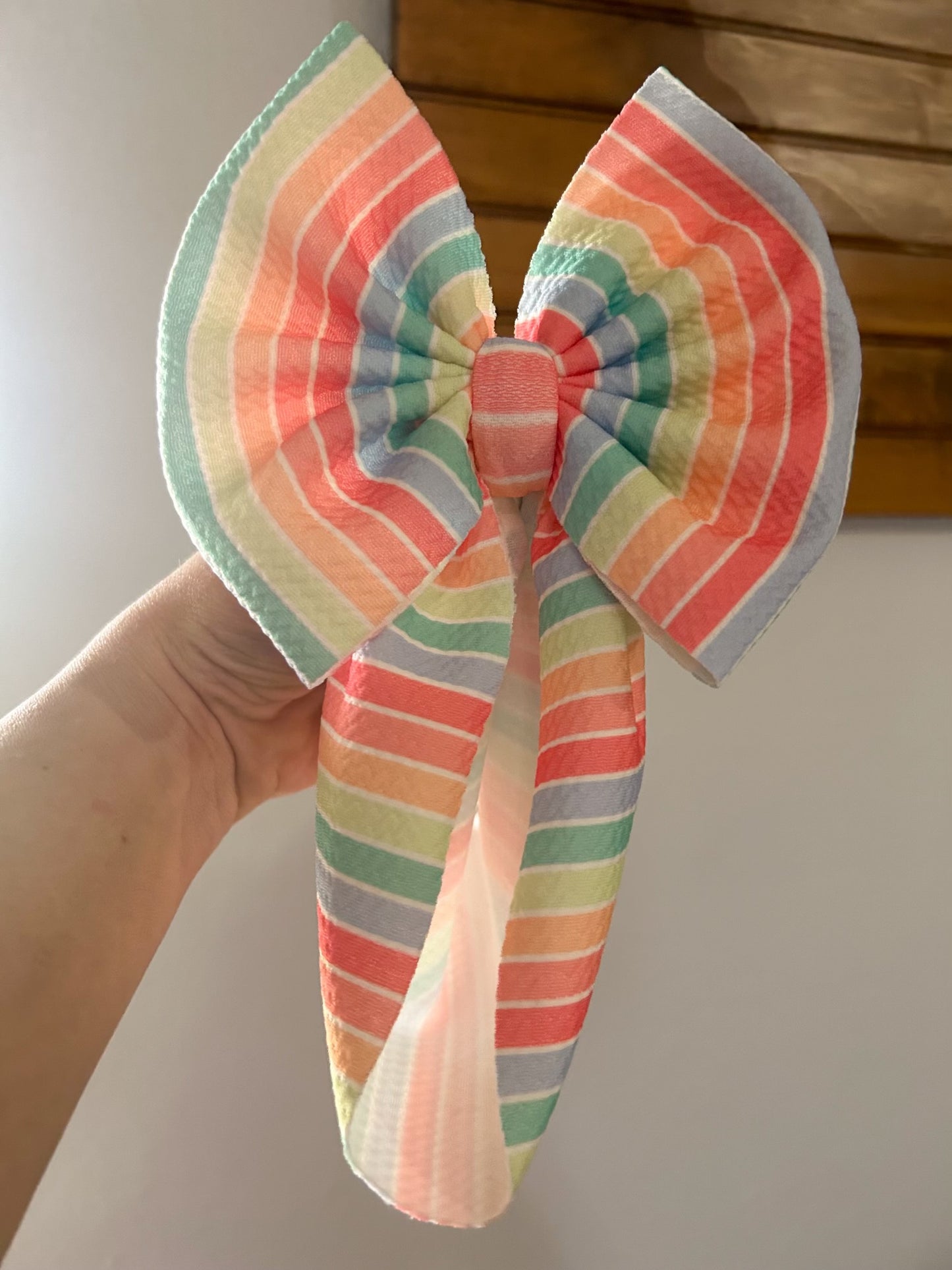 FAVORITE STRIPE BOW