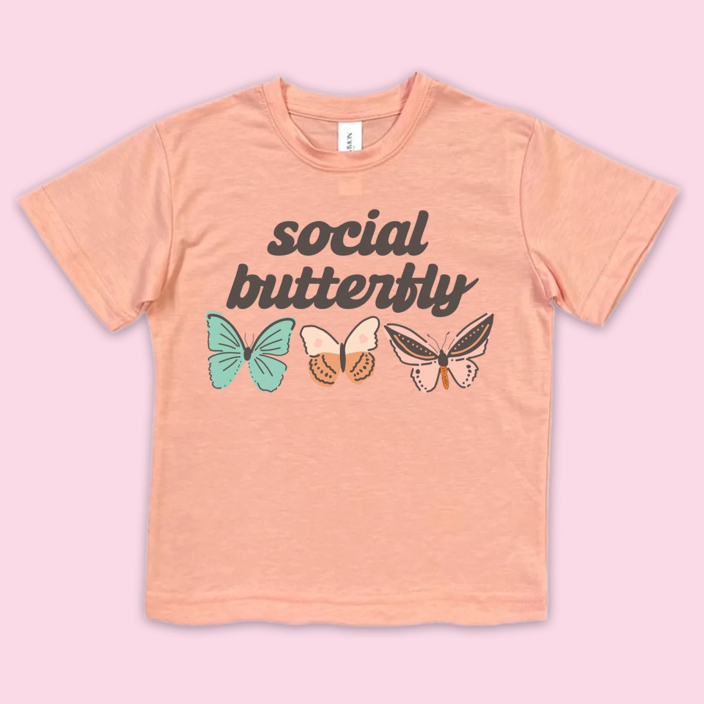 SOCIAL BUTTERFLY TEE