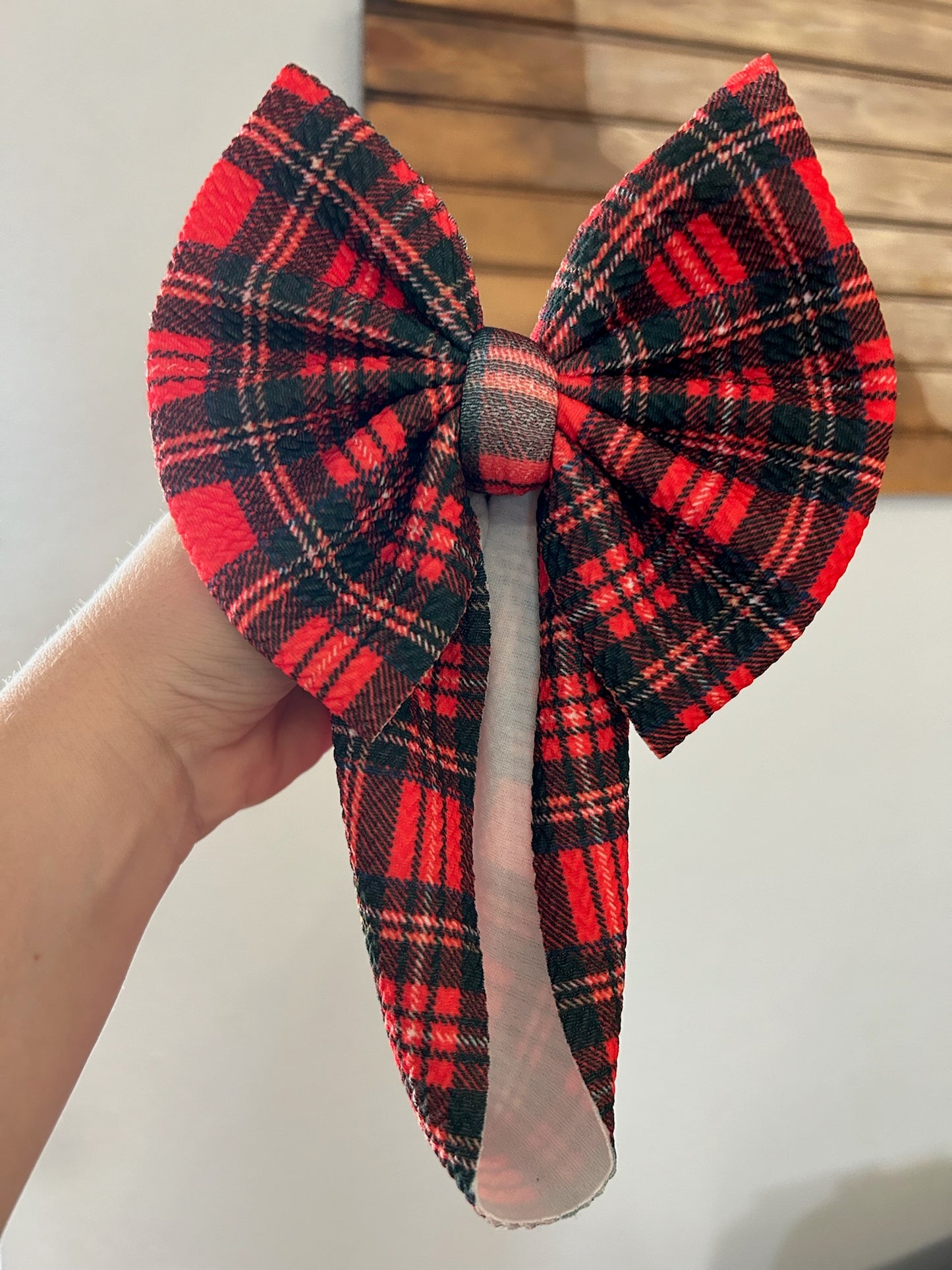 CHRISTMAS BOW - OG CHRISTMAS PLAID