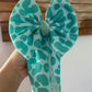 TURQUOISE CHEETAH - BOW