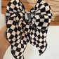 GROOVY CHECKERED BLACK & WHITE SAILOR