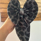 BLACK/GREY CHEETAH - BOW