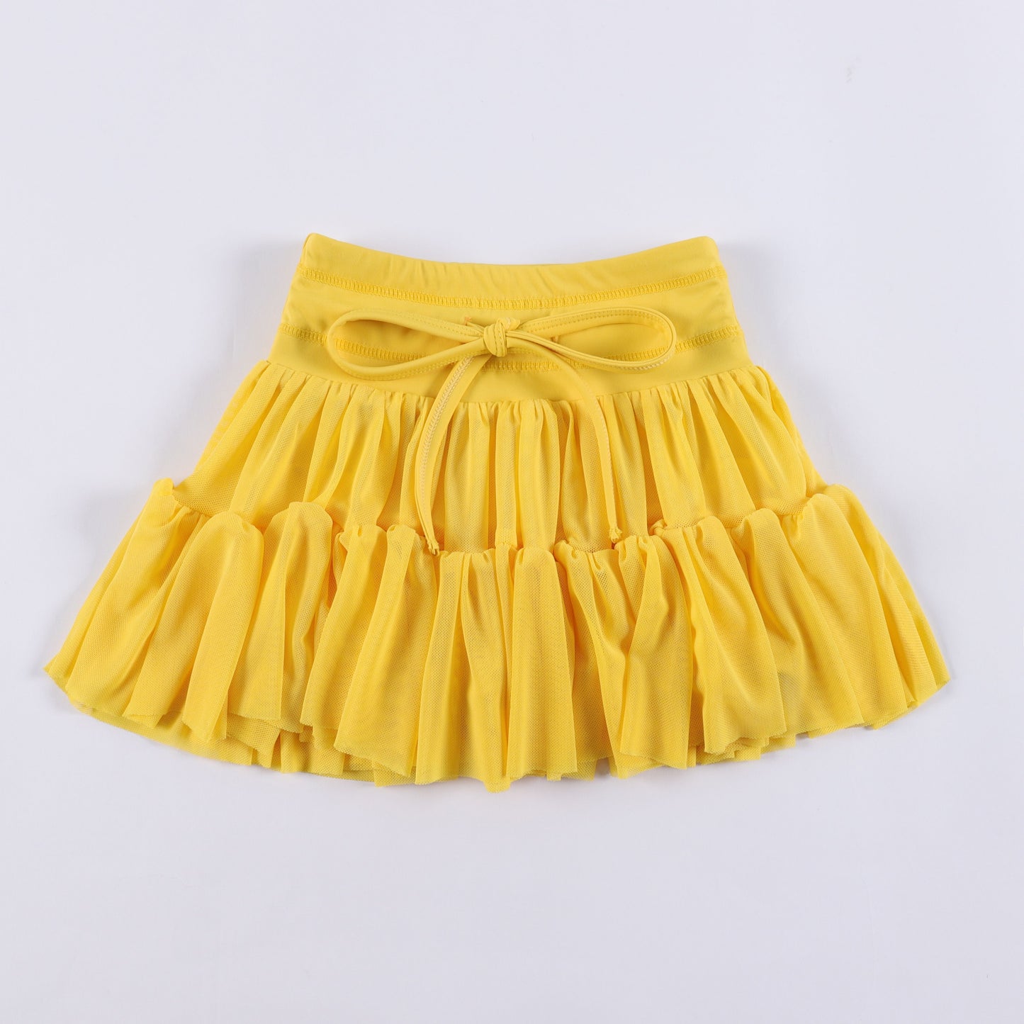 YELLOW TULLE SKIRT