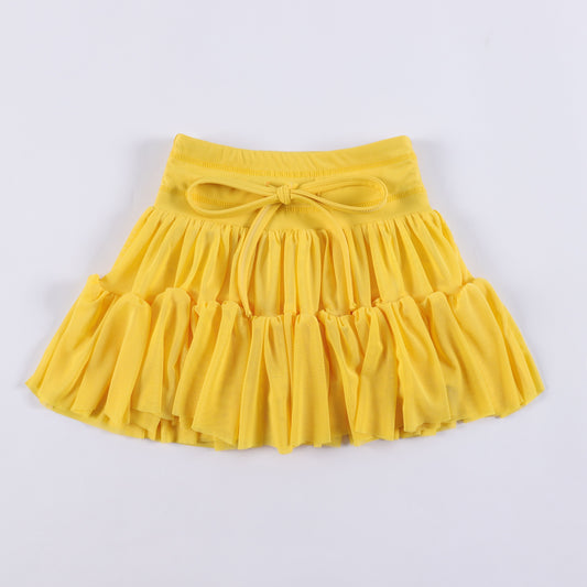 YELLOW TULLE SKIRT