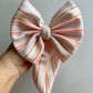 THIN STRIPES BOW