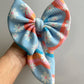 PASTEL DAISY WAVES BOW