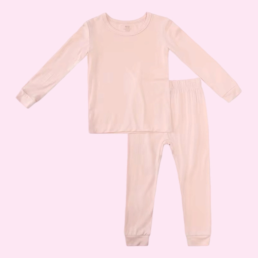 PEACH BAMBOO JAMMIES