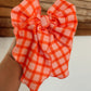 PINK/ORANGE PLAID SAILOR