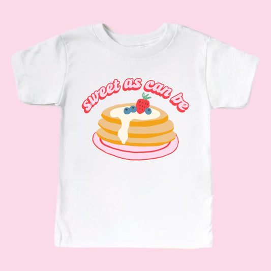 SWEET AS CAN BE PANCAKE TEE