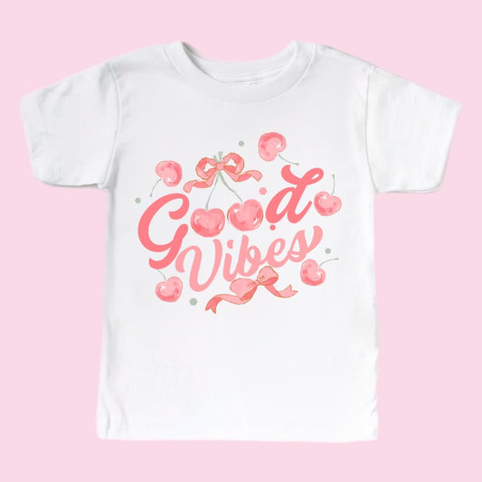 GOOD VIBES CHERRIES TEE