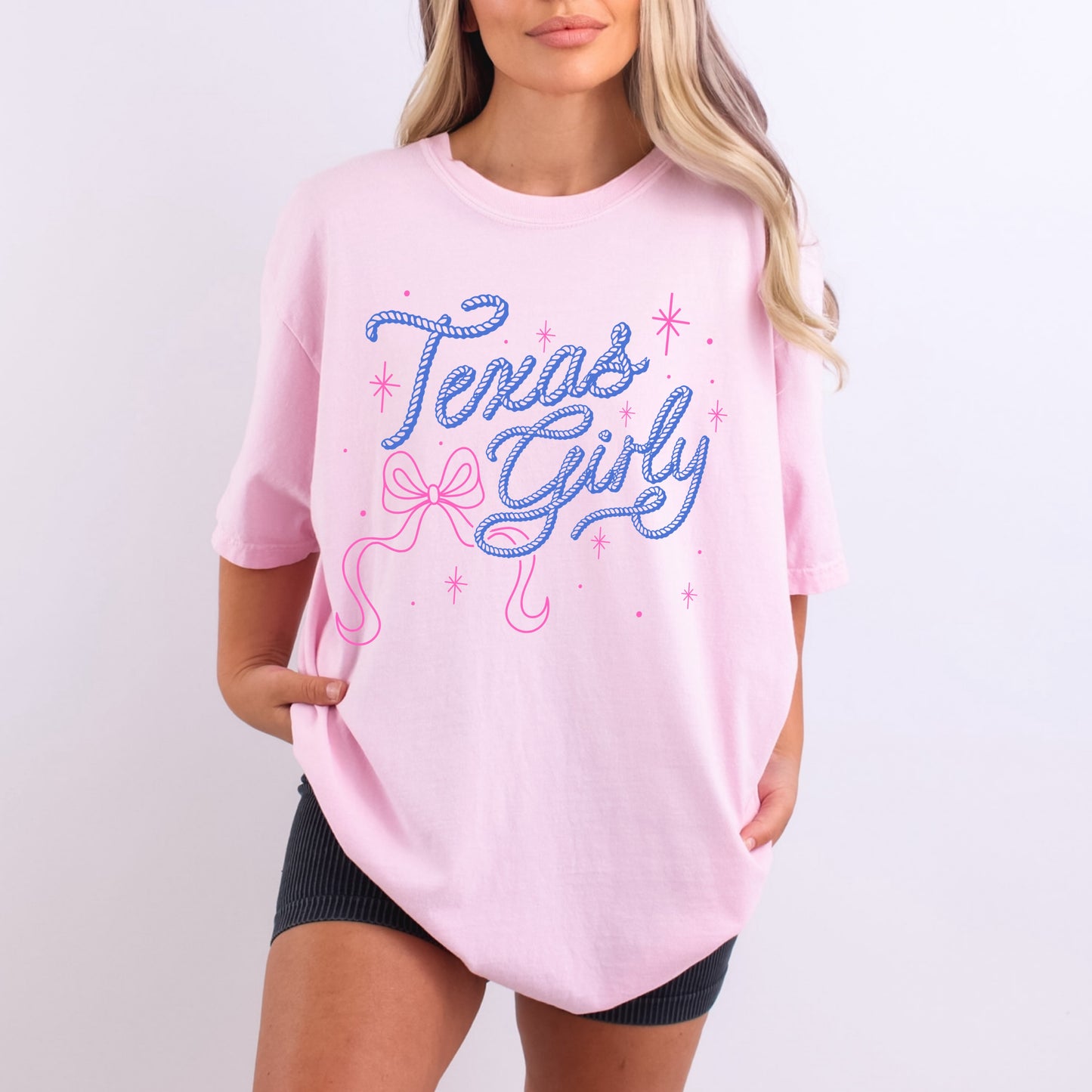 TEXAS GIRLY COMFORT COLORS TEE