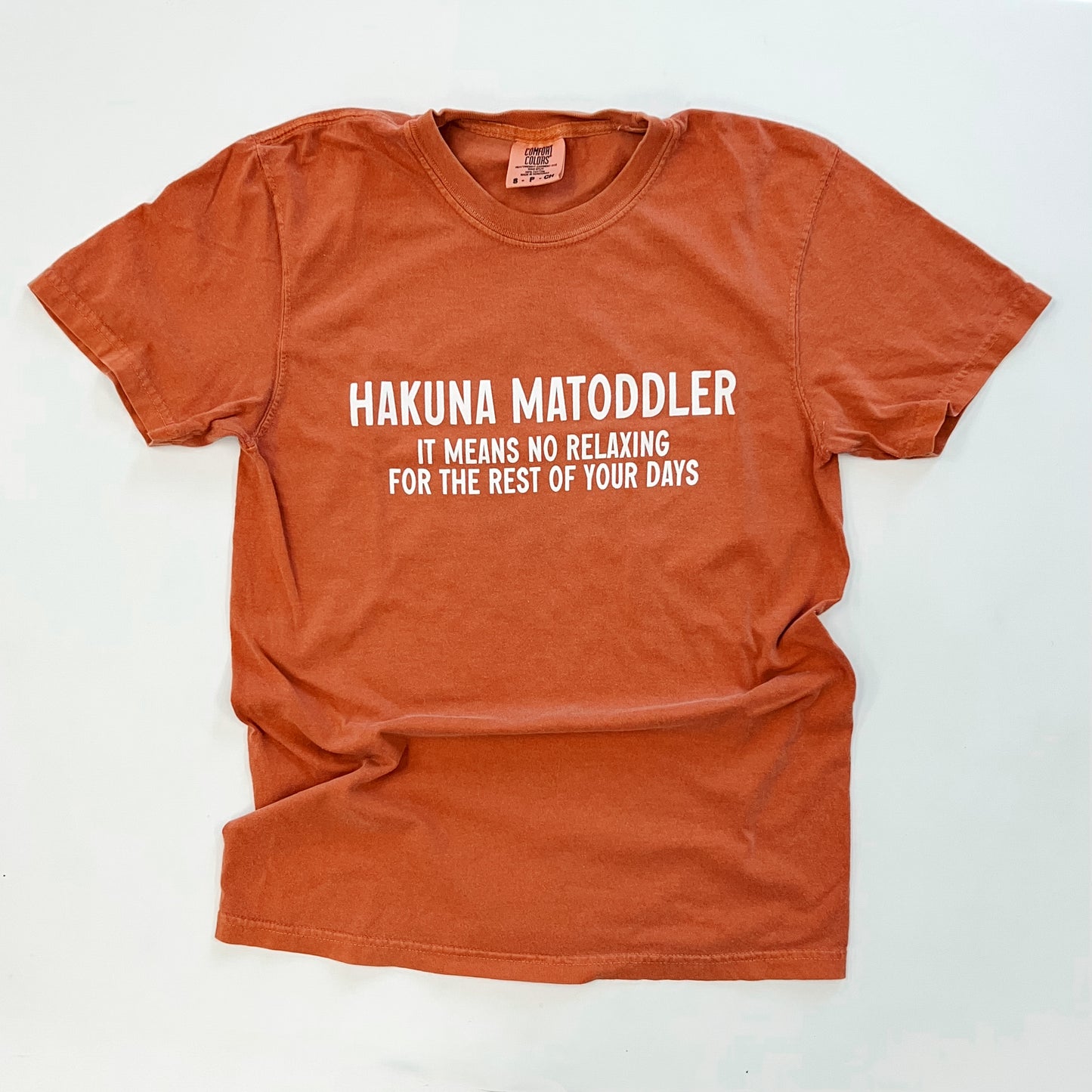 HAKUNA MATODDLER - ADULT COMFORT COLORS